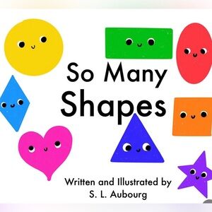 ♥️ Author Signed ( So Many Shapes ) children’s picture book.